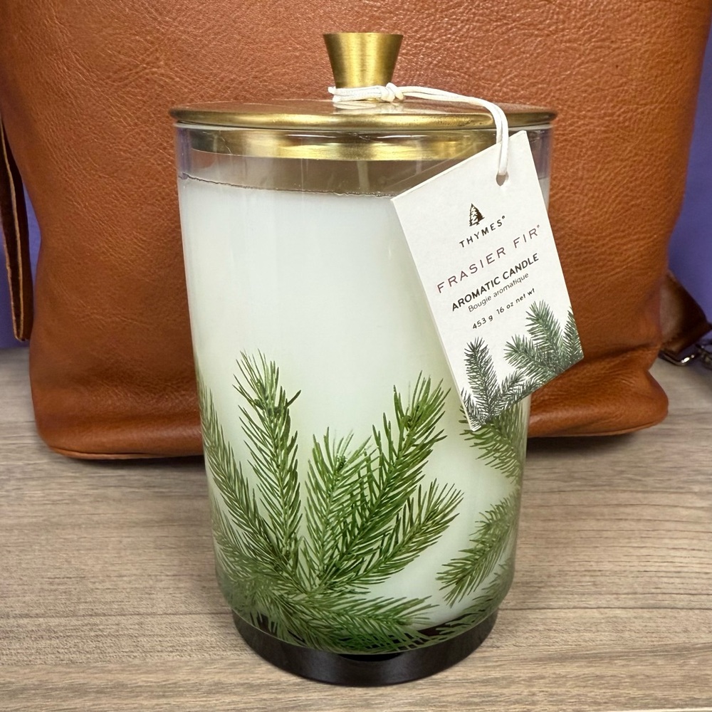 Frasier Fir Heritage Large Pine Needle Luminary NWT 🌲